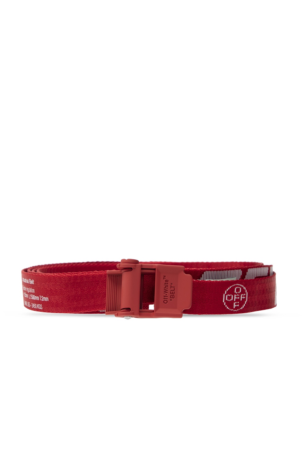 Off white clearance red belt